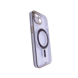 Capa Magnética com Lente de Câmara Série Q para Apple iPhone 14 Plus Branco Capa Magnética com Lente de Câmara Série Q para Apple iPhone 14 Plus Branco